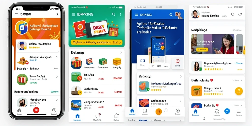Antarmuka aplikasi IDPKING yang ramah pengguna dan fungsional.
